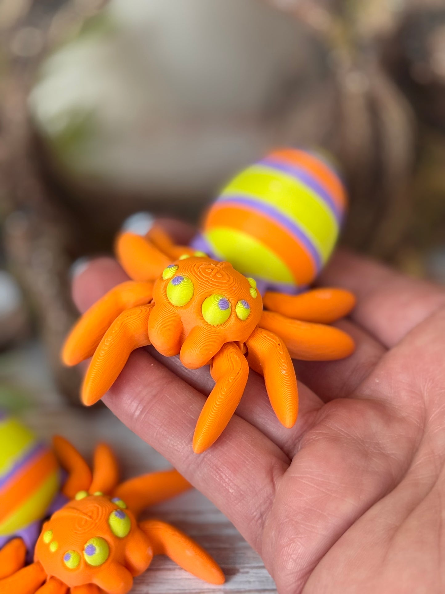 Easter Egg Spider - 3D Articulated Print