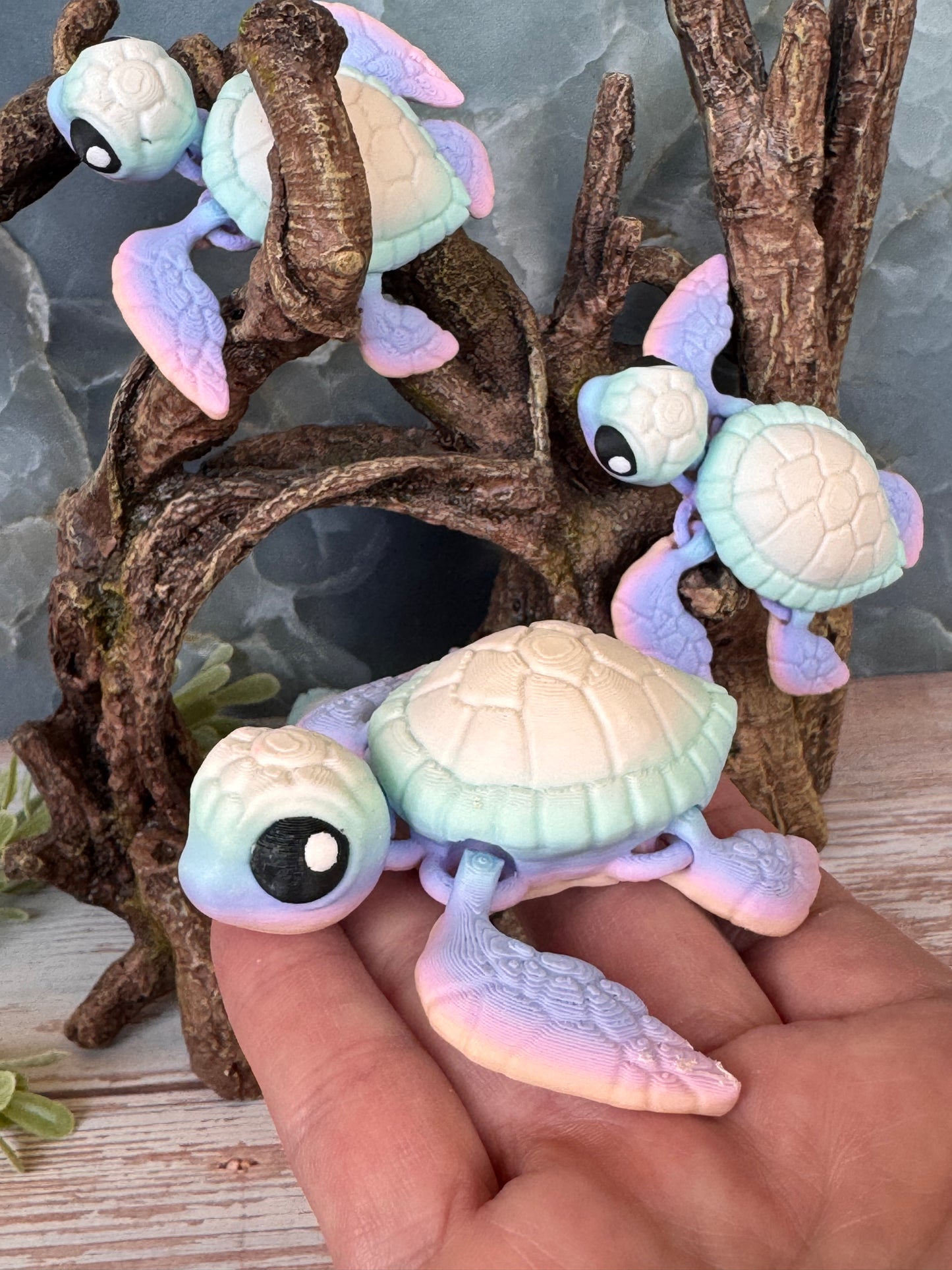 Sea Turtle - 3D Articulated Print
