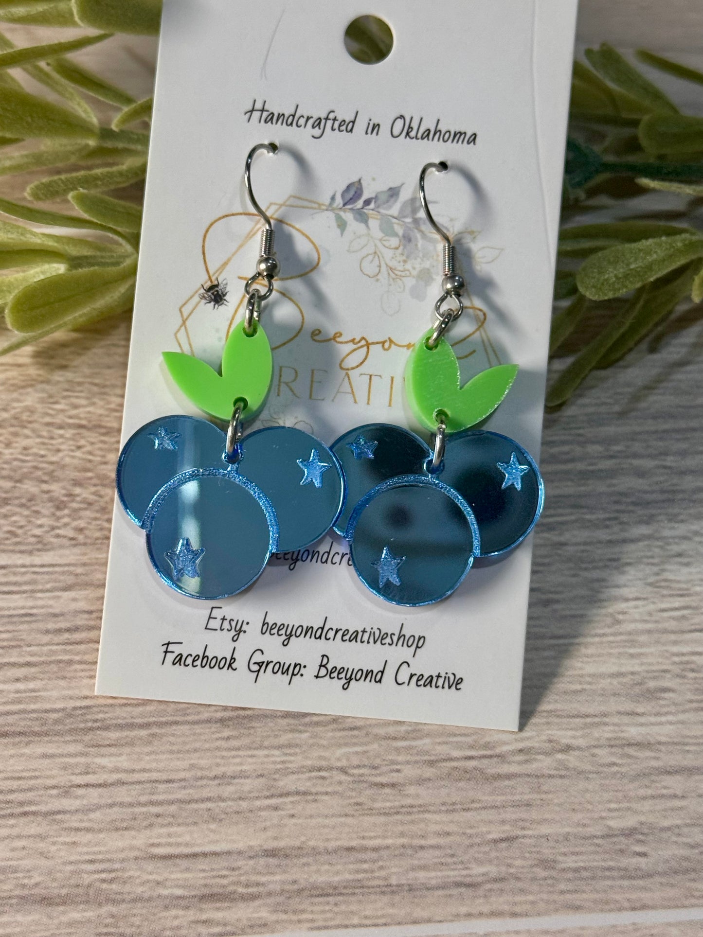 Blueberry Earrings