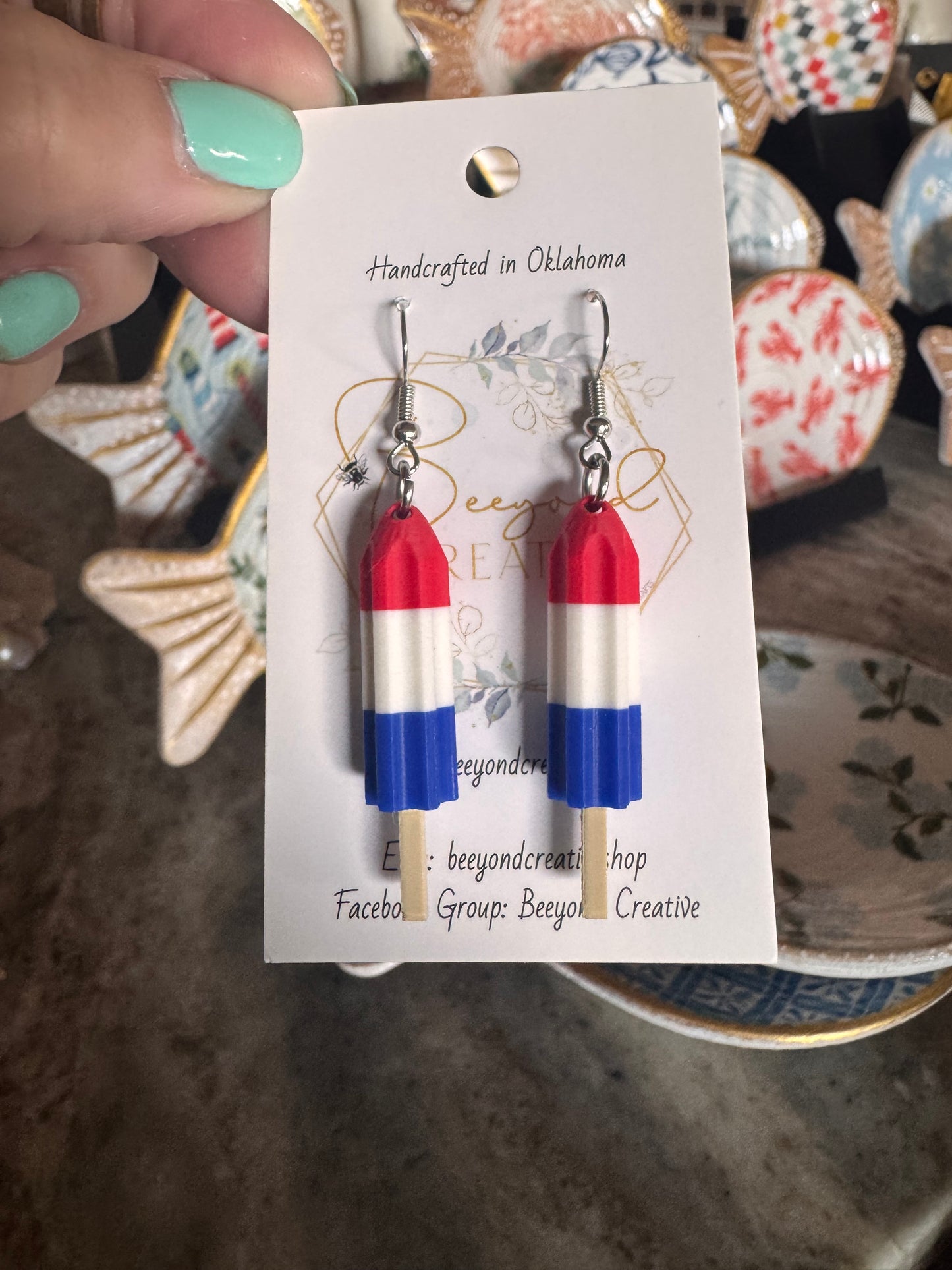 Bombpop Popsicle Earrings