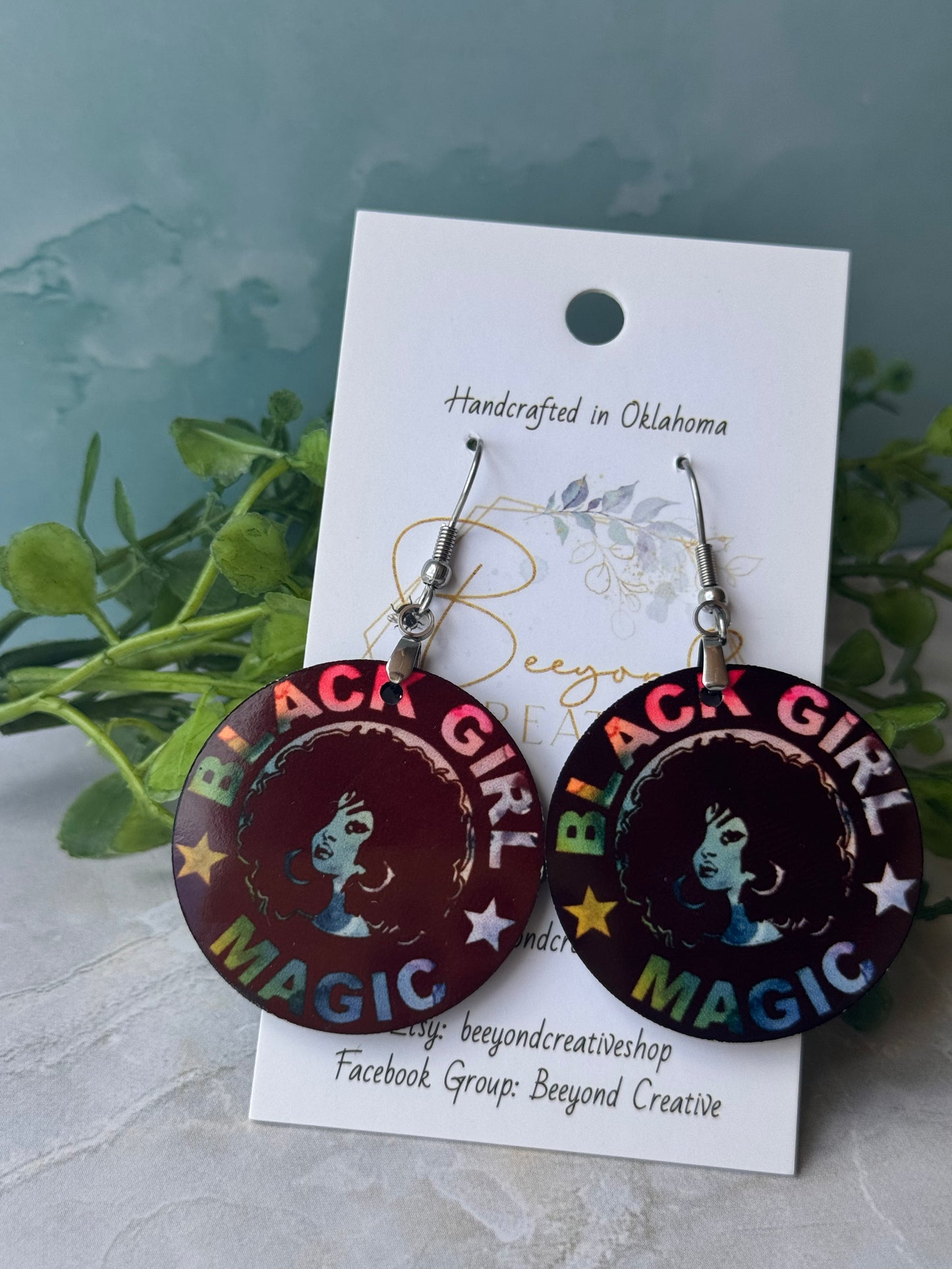 Black Girl Magic Earrings