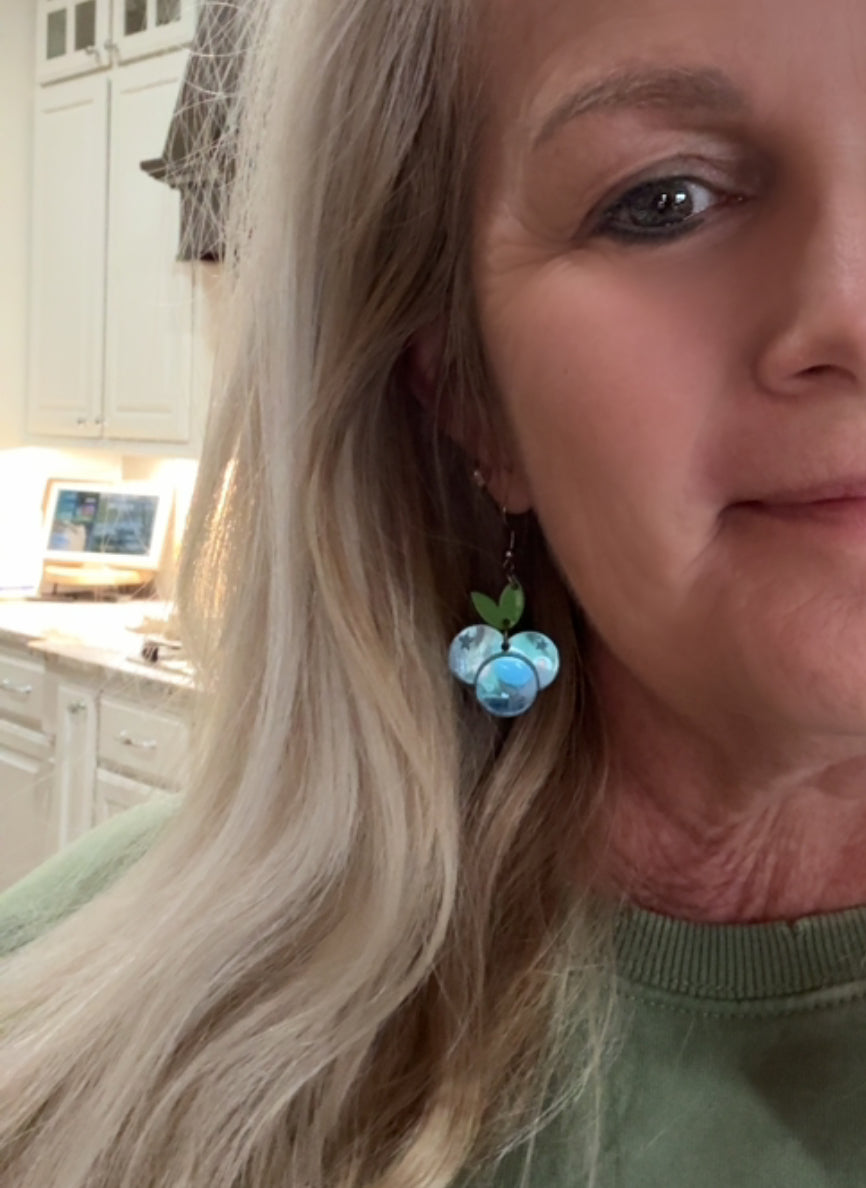 Blueberry Earrings