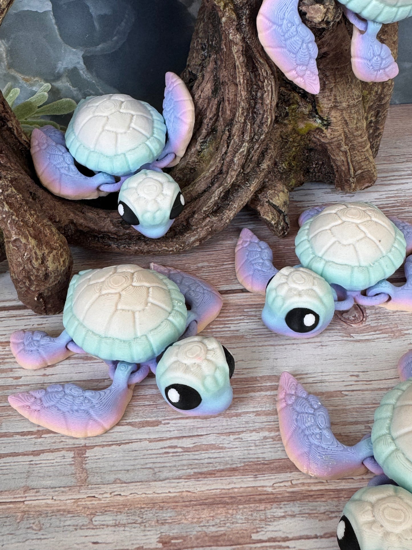 Sea Turtle - 3D Articulated Print