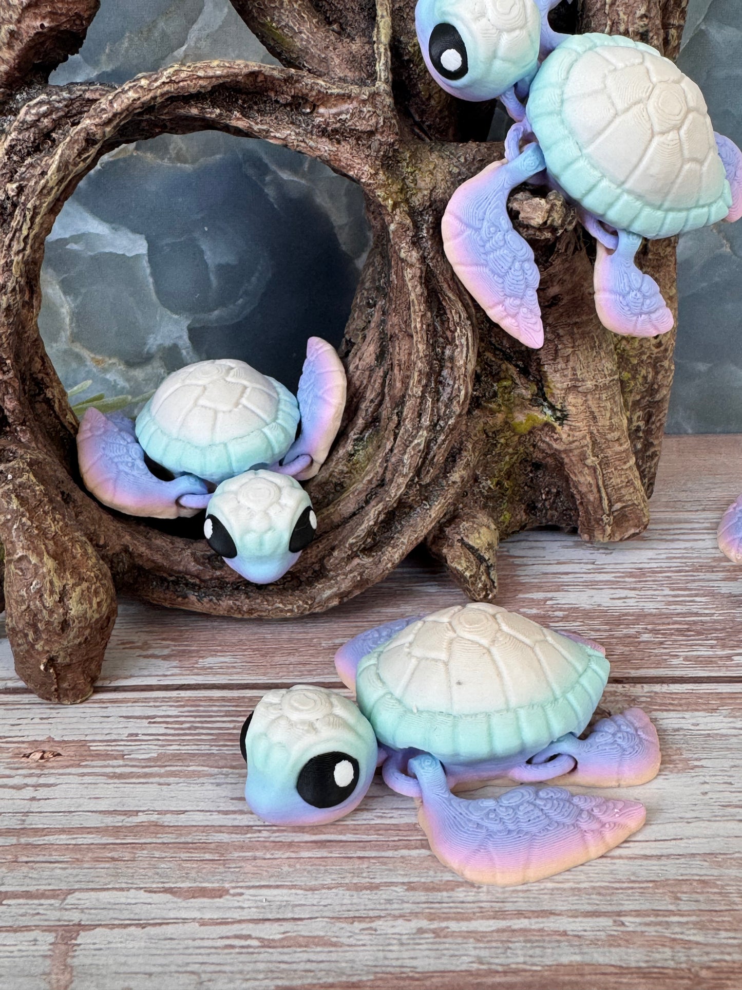 Sea Turtle - 3D Articulated Print
