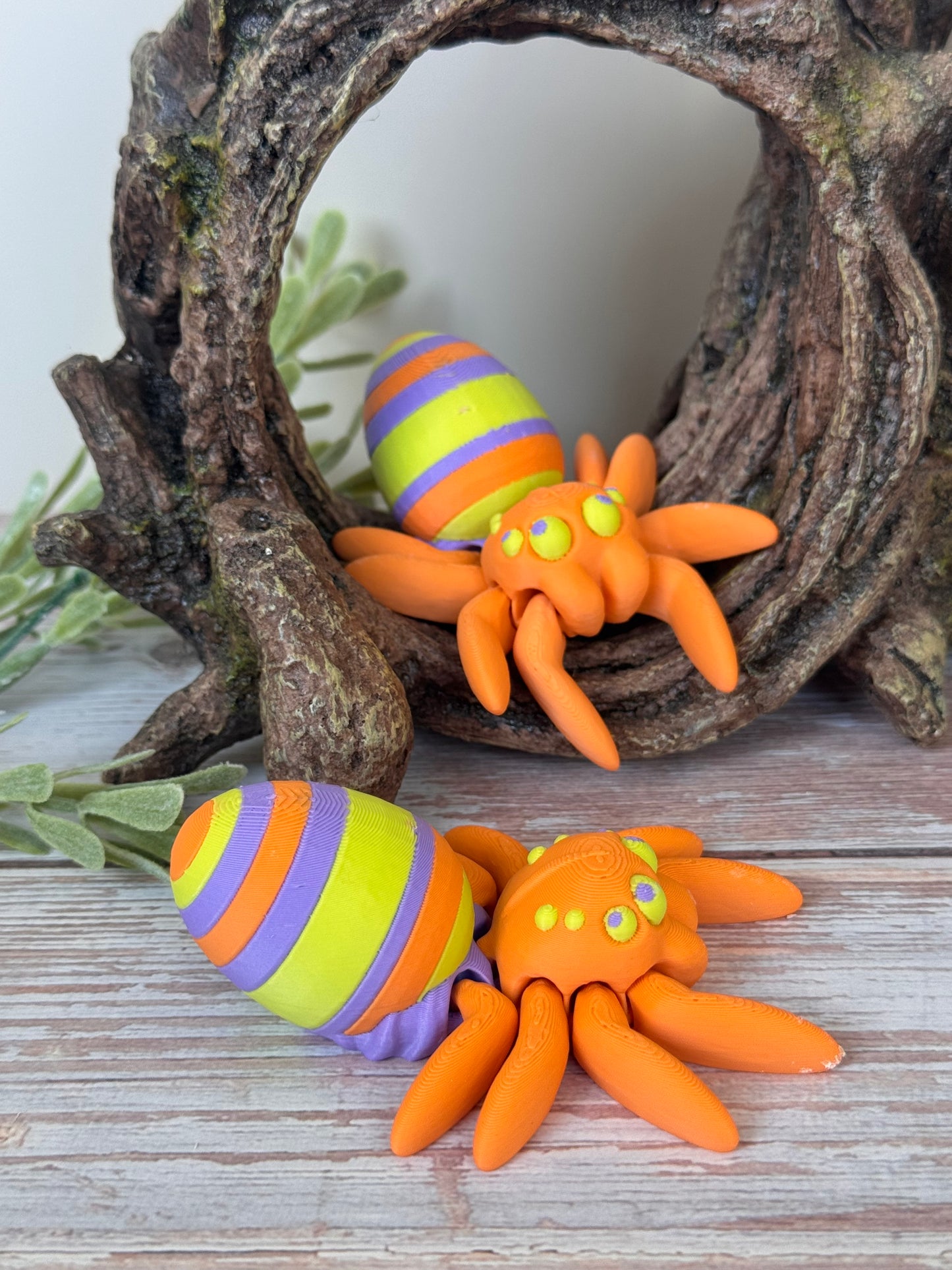 Easter Egg Spider - 3D Articulated Print