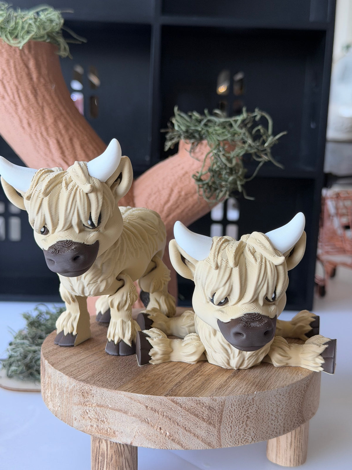 3D Highland Cow
