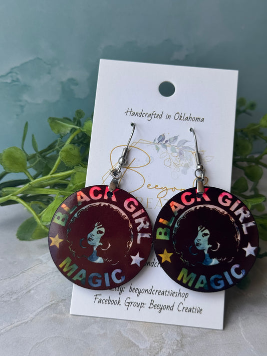 Black Girl Magic Earrings