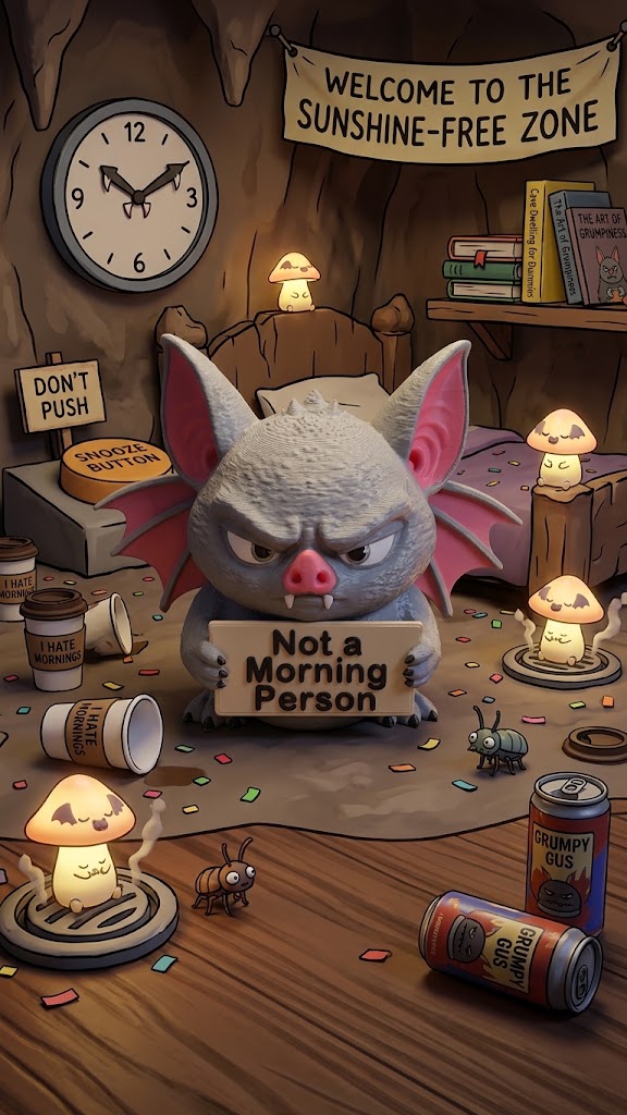 Animals with Attitude - Bat