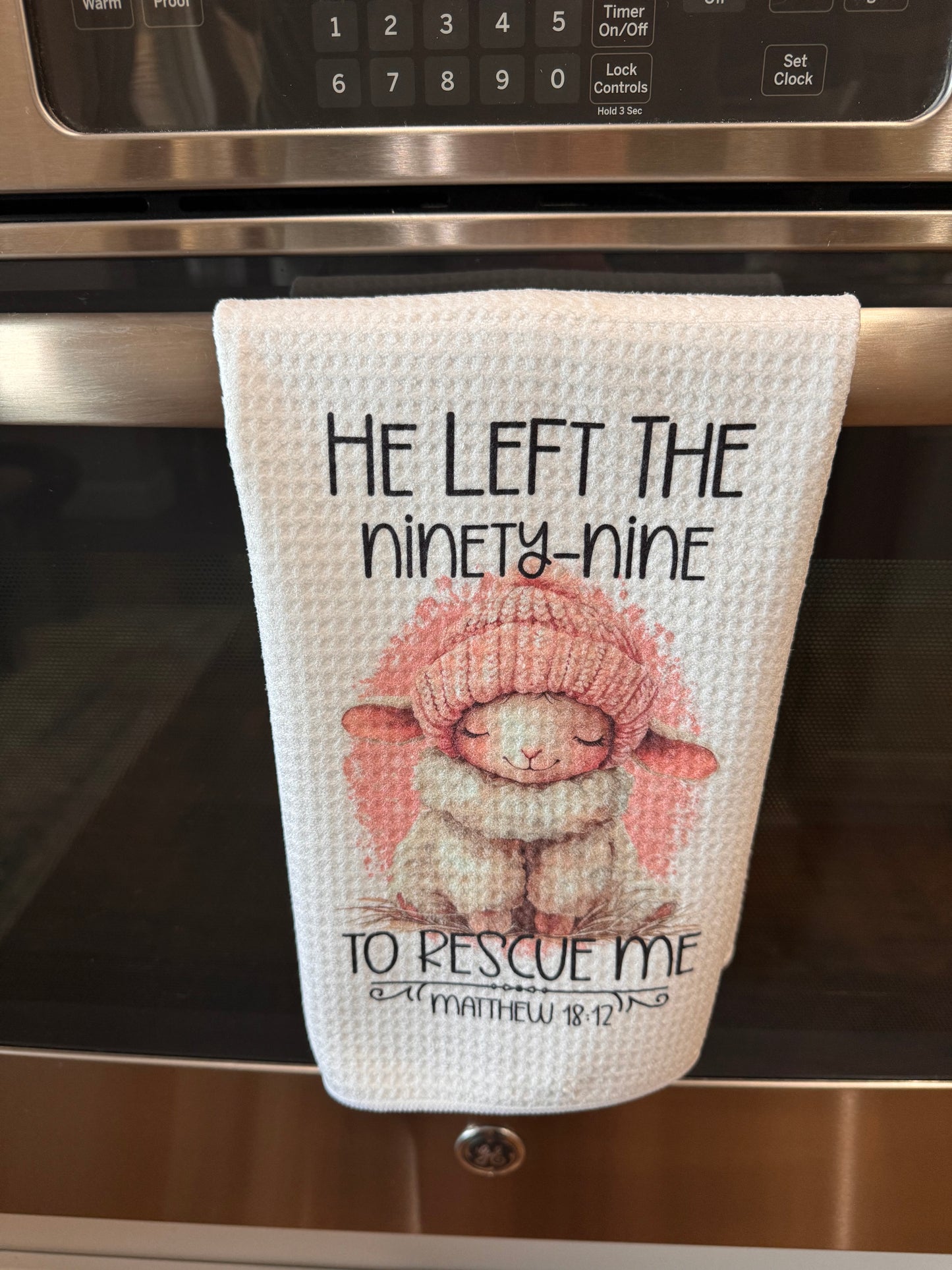 He left the 99- Dish towel - Hand Towel