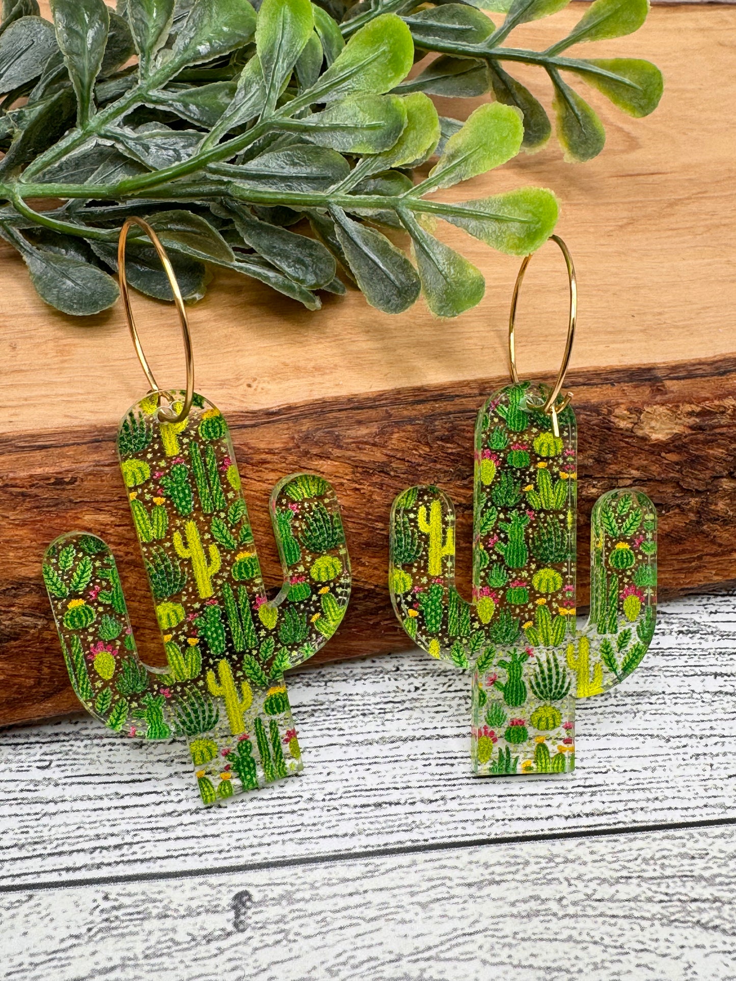 Cactus Earrings