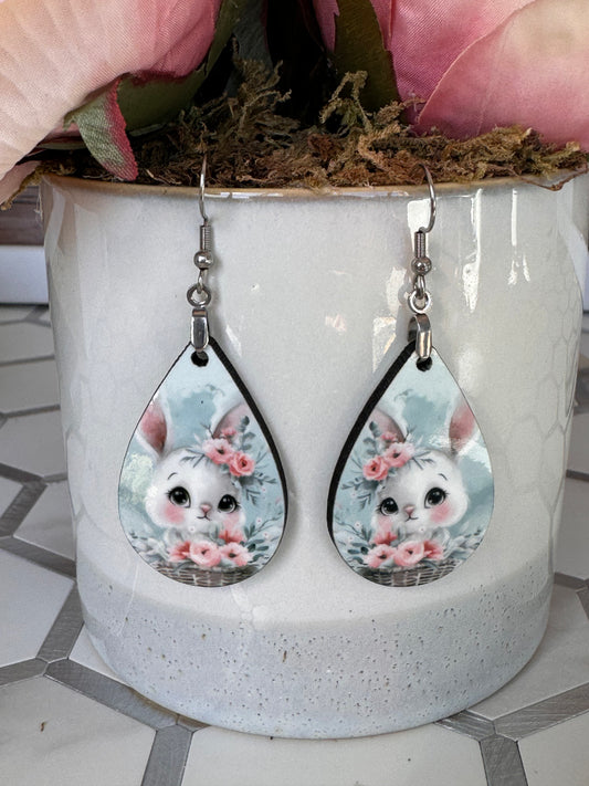 Bunny Basket Earrings