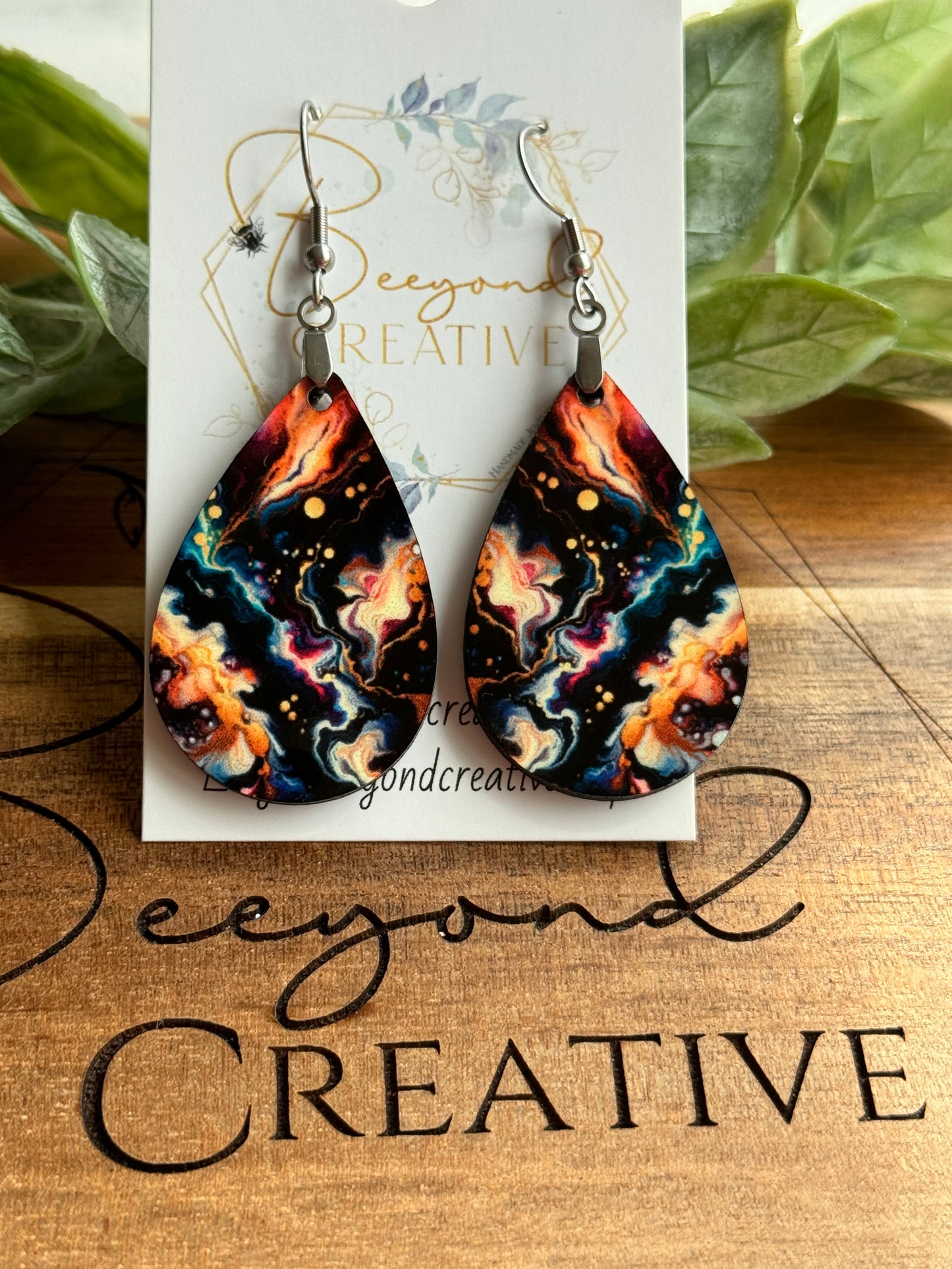 Cosmic Color Earrings