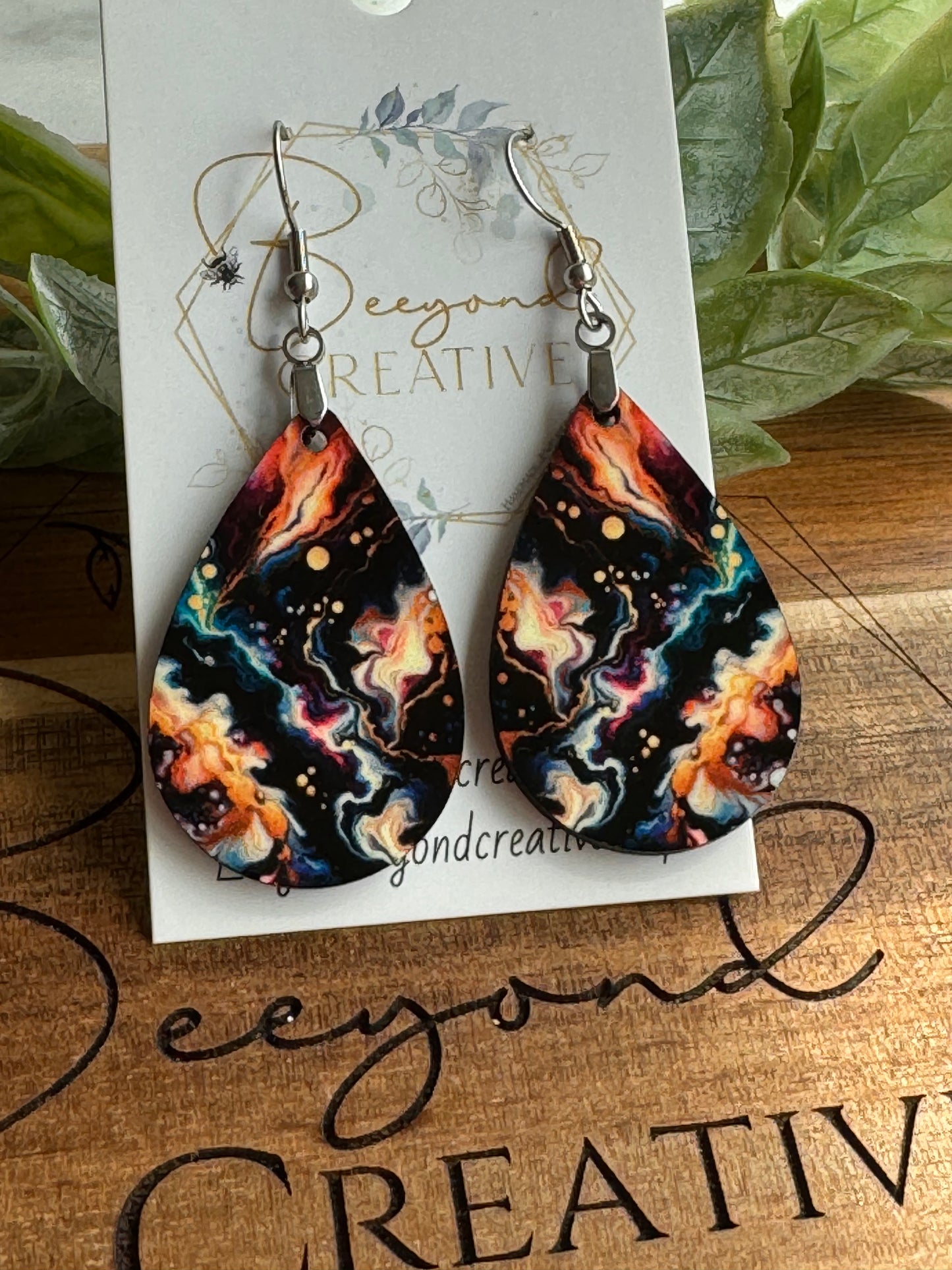 Cosmic Color Earrings